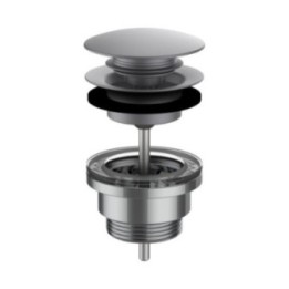 Korek click-clack LAUFEN inox H3709890901041