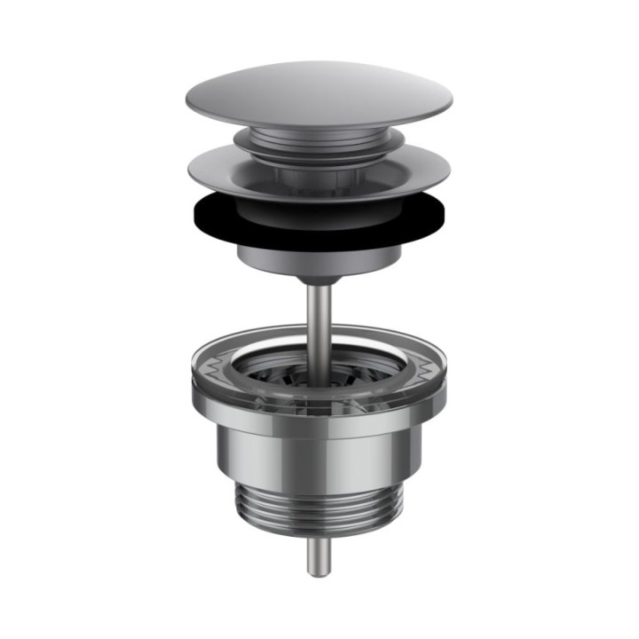 Korek click-clack LAUFEN inox H3709890901041