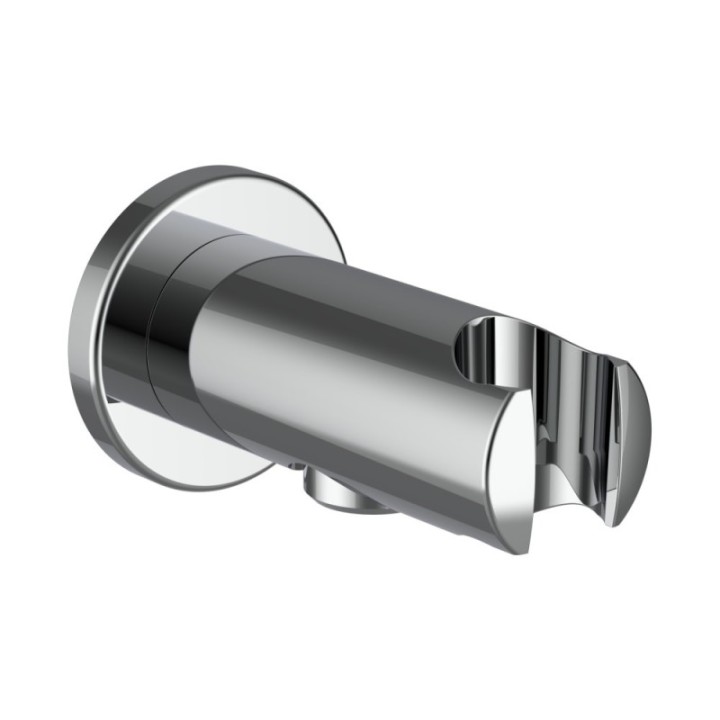 Uchwyt ścienny do słuchawki z przyłączem LAUFEN TWIN chrom HF504778100000