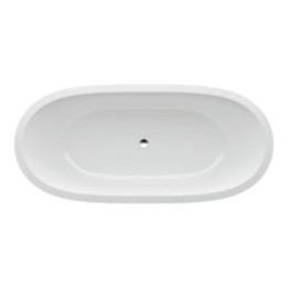 Wanna LAUFEN IL BAGNO ALESSI z oświetleniem i hydromasażem biała H2459710006251