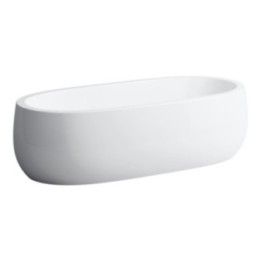 Wanna LAUFEN IL BAGNO ALESSI z oświetleniem i hydromasażem biała H2459720006251