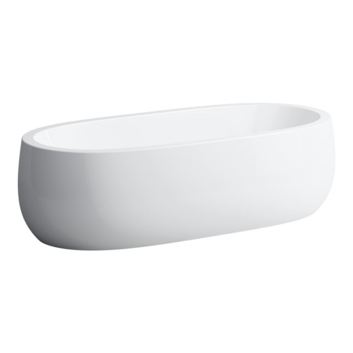 Wanna LAUFEN IL BAGNO ALESSI z oświetleniem i hydromasażem biała H2459720006251
