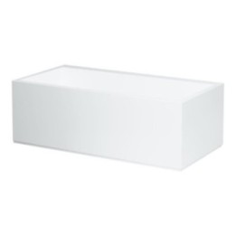 Wanna prostokątna 1700x860 mm LAUFEN KARTELL przelew slot biała H2243360006161