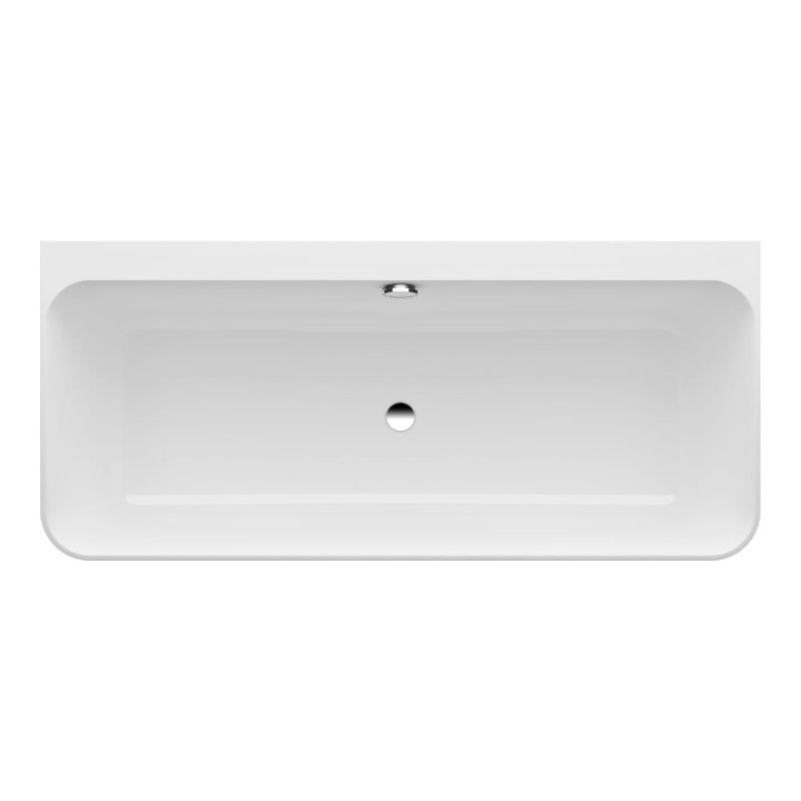 Wanna przyścienna 1800x800 mm LAUFEN LINDEN biała H2209470000001