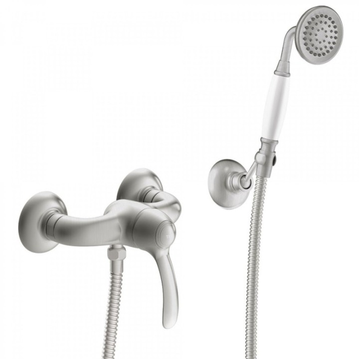 Tres Monoclasic bateria prysznicowa ścienna stal 24216701AC
