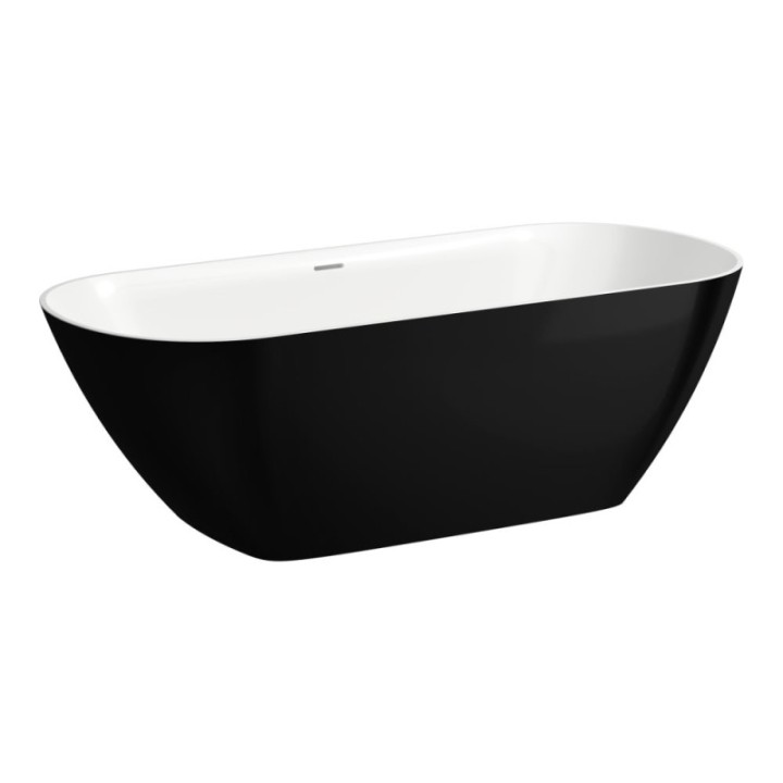 Wanna LAUFEN LUA MARBOND 1700x750x540 mm czarny połysk H2200820640001