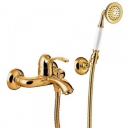 Tres Monoclasic bateria wannowo-prysznicowa ścienna stal 24217001AC