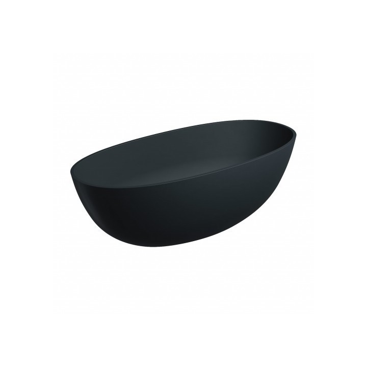 Wanna wolnostojąca Omnires Shell M+ 160x75cm black lava SHELLWWBLV