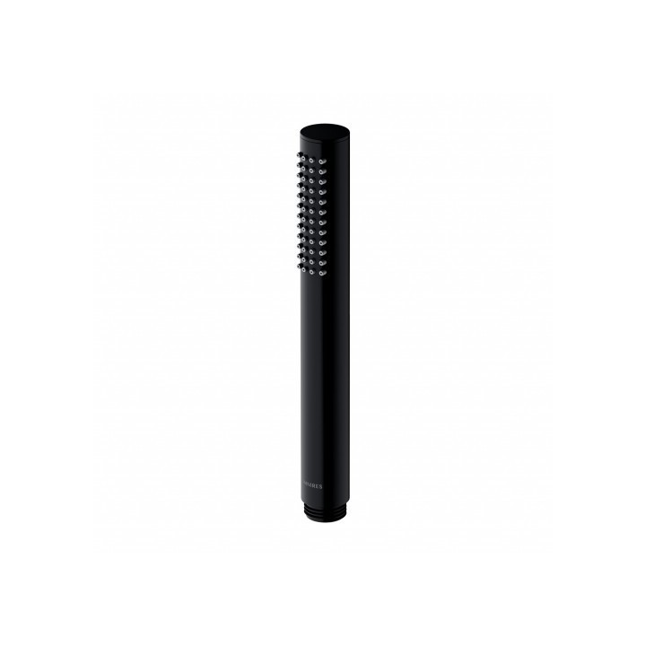 Rączka prysznicowa Omnires Microphone czarny MICROPHONEX-RBL