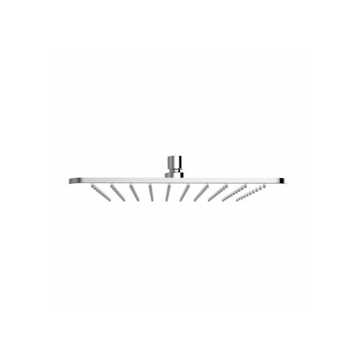 Deszczownica Omnires Slimline 25 x 25 cm chrom- biały WG225/OCRB