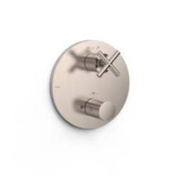 Maskownica do wpuszczanego korpusu 2-drożnego Therm-box TRES MONTBLANC stal 28325001AC