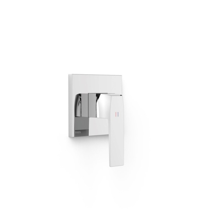 Maskownica do wpuszczanego korpusu Rapid-box TRES SLIM chrom 20227810