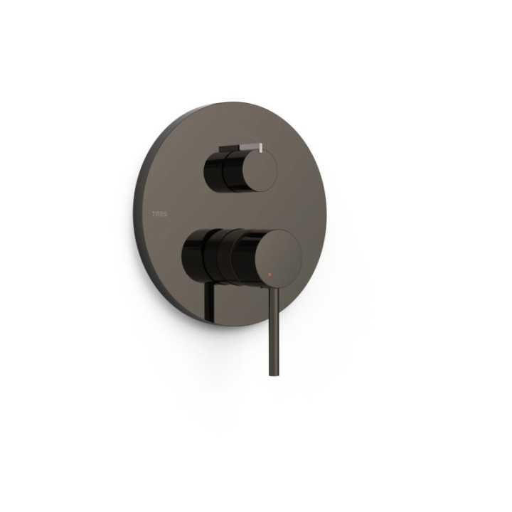Maskownica do wpuszczanego korpusu Rapid-box TRES STUDY czerń metalizowana 26228110KM