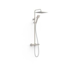 Zestaw baterii prysznicowej TRES STUDY EXCLUSIVE stal 19038702AC