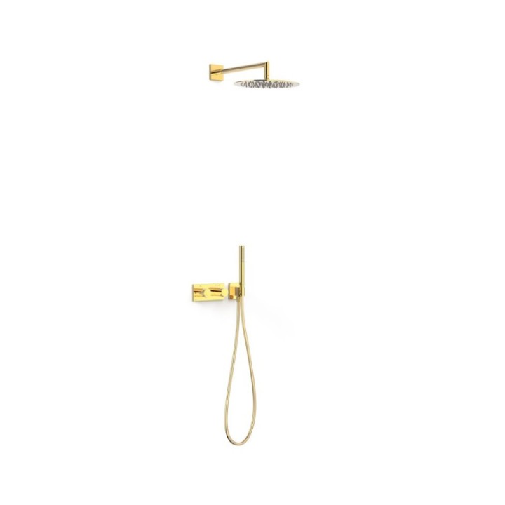 Zestaw natryskowy TRES STUDY EXCLUSIVE złoty 30735204OR