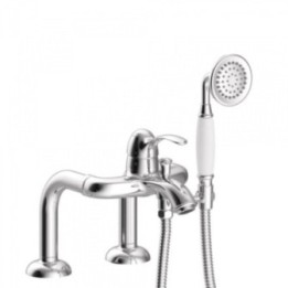 Tres Monoclasic bateria wannowo-prysznicowa 2-otworowa chrom 24219401