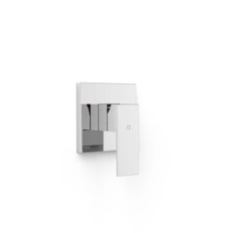 Maskownica TRES RAPID-BOX do wpuszczanego korpusu 1-drożnego chrom 10627810