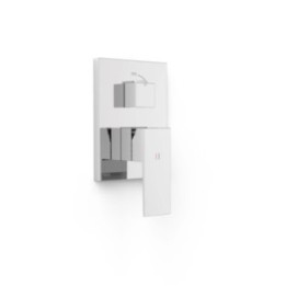 Maskownica TRES RAPID-BOX do wpuszczanego korpusu 2-drożnego chrom 10628110