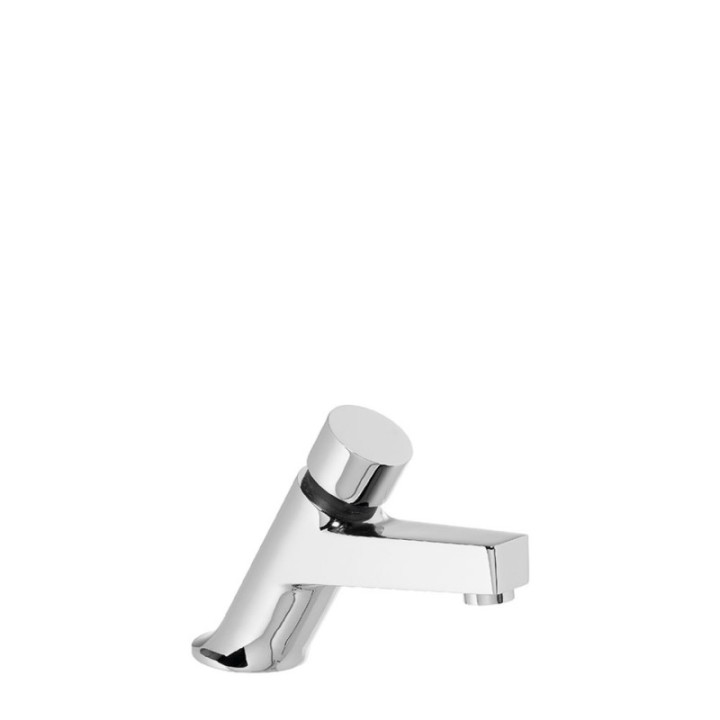Bateria czasowa TRES 1-drożna umywalkowa chrom 01210303