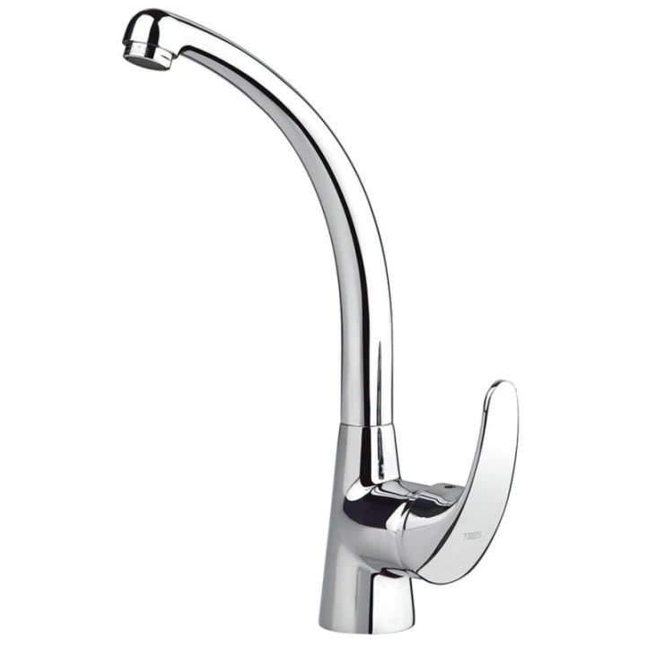 Bateria jednouchwytowa kuchenna TRES chrom 172447