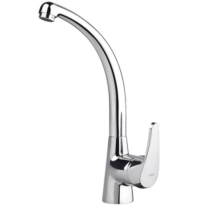 Bateria jednouchwytowa kuchenna TRES chrom 17044702