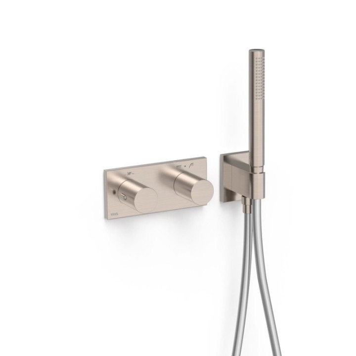 Bateria termostatyczna podtynkowa 2-drożna TRES B-SYSTEM stal 30735201AC