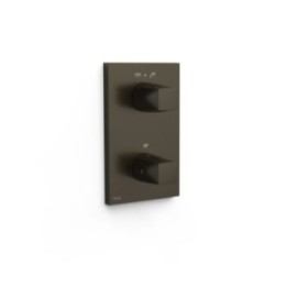 Maskownica do wpuszczanego korpusu 2-drożnego TRES THERM-BOX czarny brąz 21125001KMB