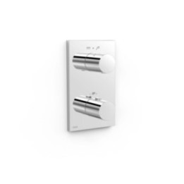 Maskownica do wpuszczanego korpusu 2-drożnego TRES THERM-BOX chrom 21625001