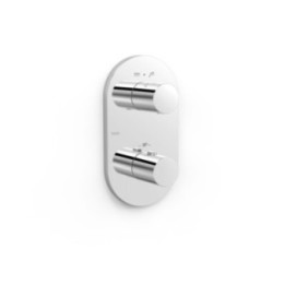 Maskownica do wpuszczanego korpusu 2-drożnego TRES THERM-BOX chrom 21525001