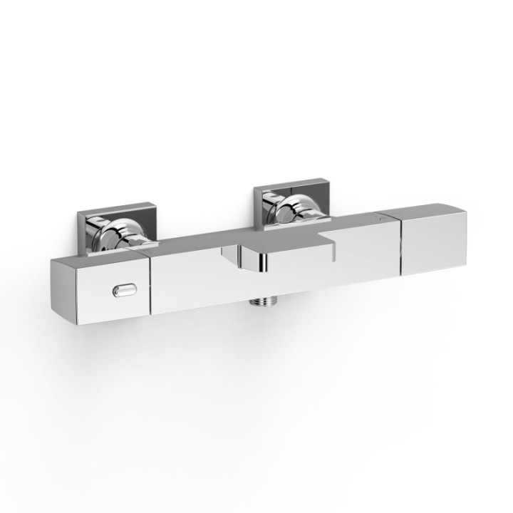 Bateria TRES OVER-WALL termostatyczna naścienna wannowa i prysznicowa chrom 19017406
