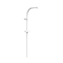 Drążek natryskowy 1003 mm TRES OVER-WALL biały mat 03463505BM