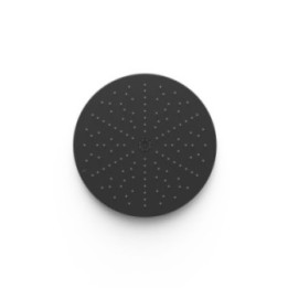 Deszczownica podtynkowa sufitowa 405 mm TRES czarny mat 13495002NM