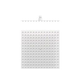 Deszczownica sufitowa 300x300 mm TRES biały mat 134315012BM