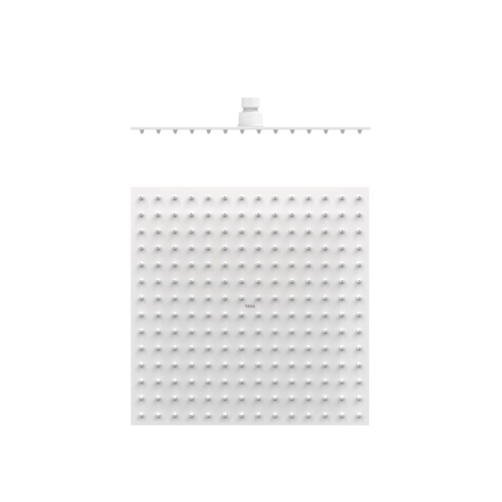 Deszczownica sufitowa 300x300 mm TRES biały mat 134315012BM