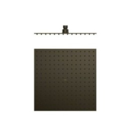 Deszczownica sufitowa 300x300 mm TRES czarny brąz 134315012KMB