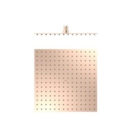 Deszczownica sufitowa 300x300 mm TRES różowe złoto matowe 134315012OPM