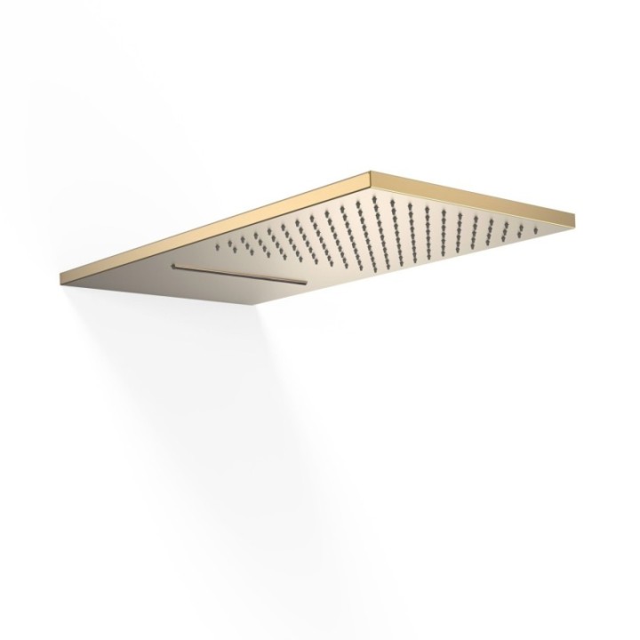 Deszczownica ścienna 280x550 mm TRES złoto matowe 29990301OM