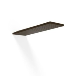 Deszczownica ścienna 160x550 mm TRES czarny brąz 29990303KMB