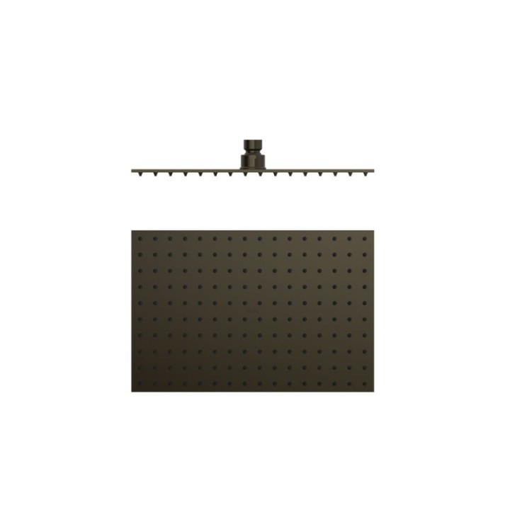 Deszczownica sufitowa 300x200 mm TRES czarny brąz 134315007KMB