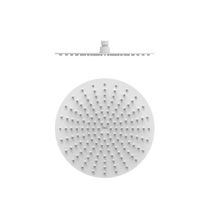 Deszczownica sufitowa 300 mm TRES biały mat 134315010BM