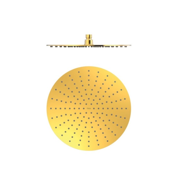 Deszczownica sufitowa 300 mm TRES złota 134315010OR