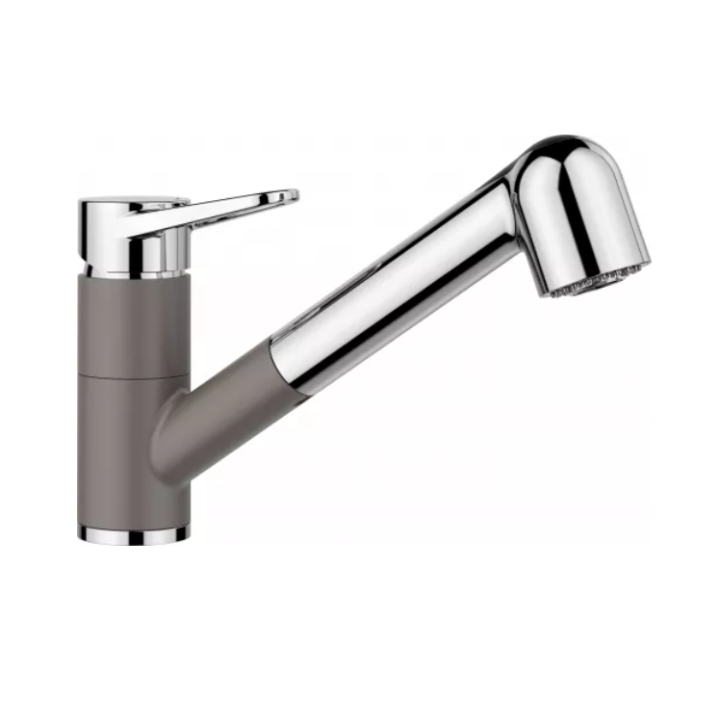 Bateria kuchenna BLANCO WEGA-S II Silgranit-Look z wyciąganą wylewką wulkaniczny szary 526983