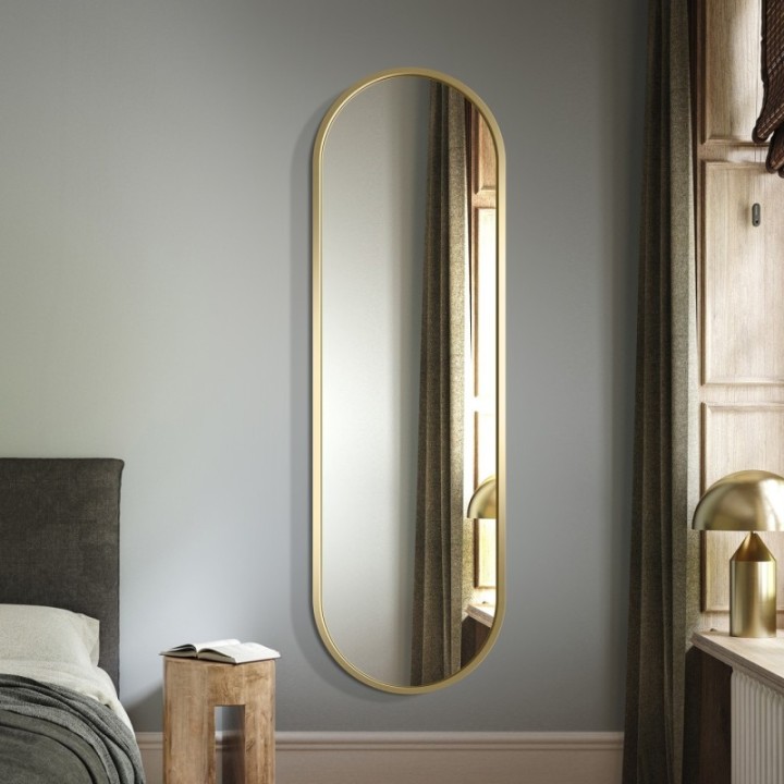 LUSTRO AMBIENT – ZE ZŁOTĄ RAMĄ 50x70 GieraDesign AMB/G/50x70