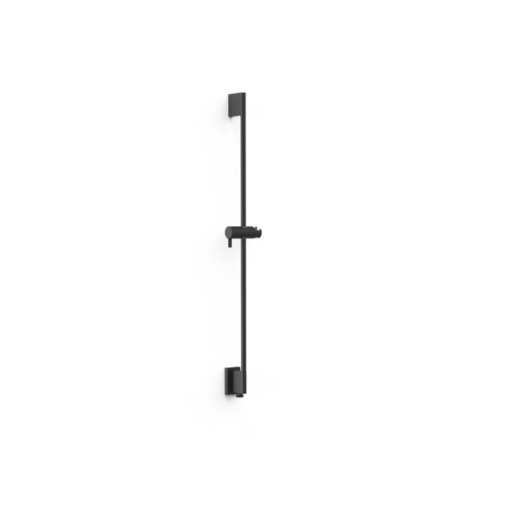 Drążek prysznicowy przesuwany 76 cm TRES czarny mat 03493199NM