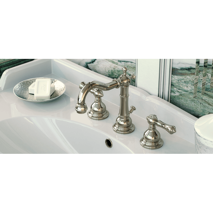 Bateria umywalkowa Graff Adley 3- otworowa chrom E-2500-LM15-PC