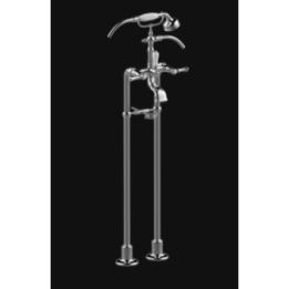 Bateria wannowa Graff Adley stojąca chrom E-3895-LM15-PC
