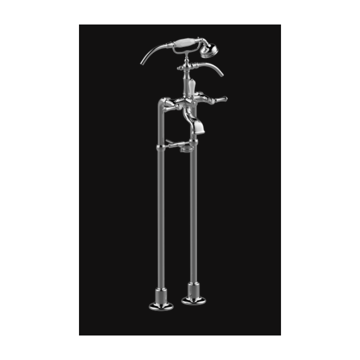 Bateria wannowa Graff Adley stojąca chrom E-3895-LM15-PC