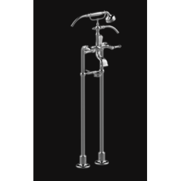 Bateria wannowa Graff Adley stojąca chrom E-3896-LM15-PC