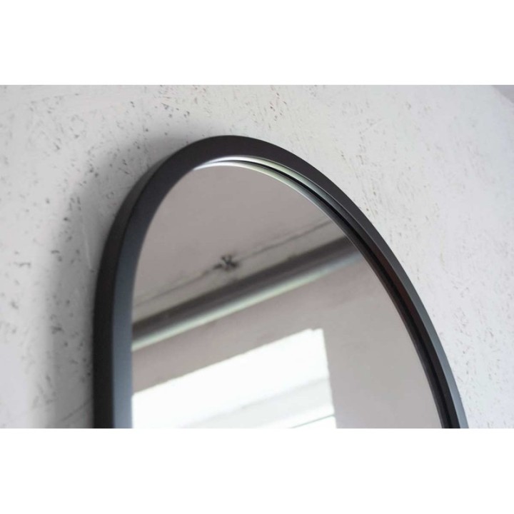 LUSTRO AMBIENT – CZARNE OWALNE 60x125cm GieraDesign AMB/B/60x125