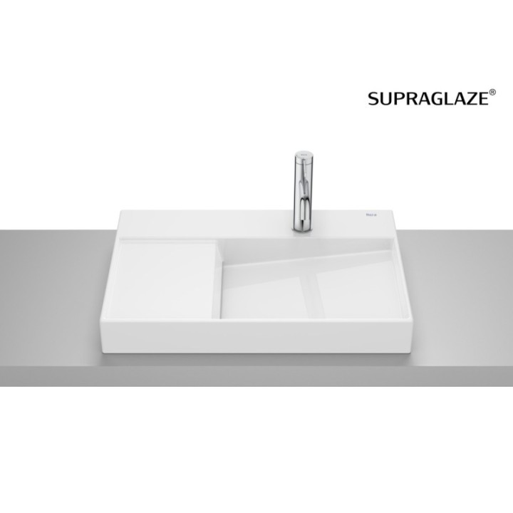Umywalka nablatowa 60x42x8 cm ROCA HORIZON z otw. supraglaze A327274S0B